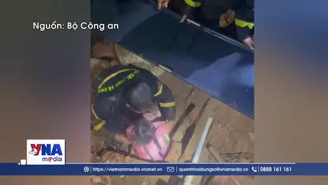 Chạy đua thời gian, cứu nạn cháu bé 7 tuổi bị vùi lấp