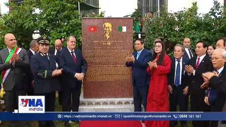 Khánh thành Bia tưởng niệm Chủ tịch Hồ Chí Minh ở Algeria