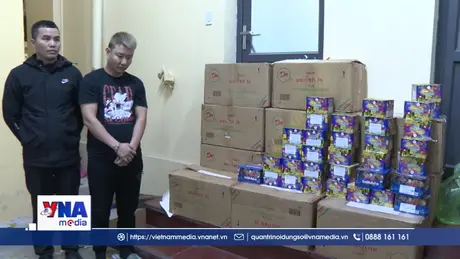 Bắt đối tượng mua bán, tàng trữ pháo nổ số lượng lớn