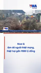 Mưa lũ làm 68 người thiệt mạng, thiệt hại gần 9000 tỷ đồng