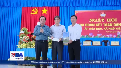 Ngày hội Đại đoàn kết dân tộc ở Đồng Tháp