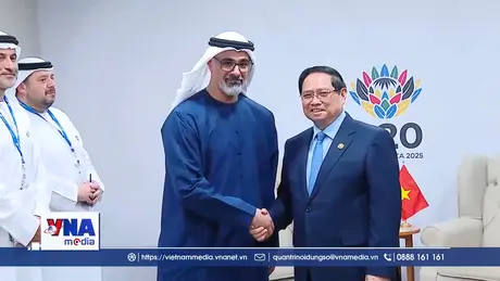 Thủ tướng gặp lãnh đạo các nước, tổ chức nhân Hội nghị G20