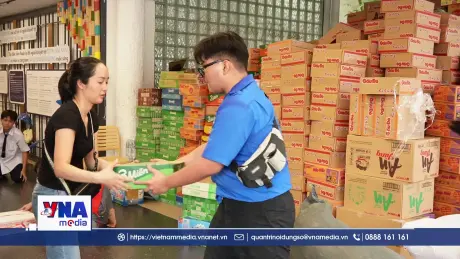 TP. Hồ Chí Minh hỗ trợ tỉnh Khánh Hòa 105 tấn hàng hóa, nhu yếu phẩm