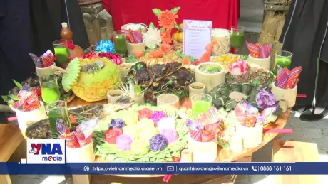 Hội thi ẩm thực rực sắc màu Bắc Hà 2025