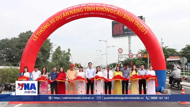 TPHCM: Thông xe dự án nâng tĩnh không cầu Bình Triệu 1