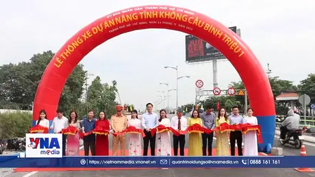 TPHCM: Thông xe dự án nâng tĩnh không cầu Bình Triệu 1