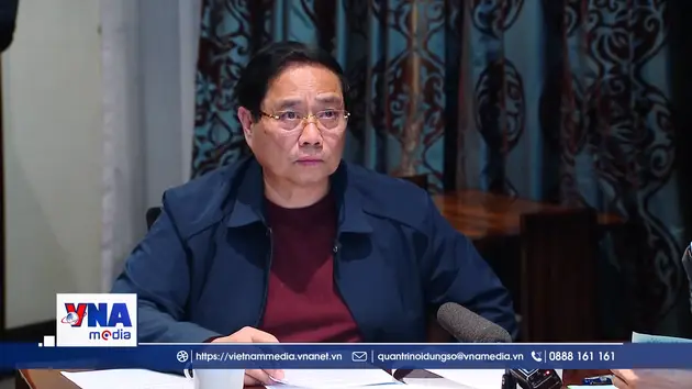 Từ Nam Phi, Thủ tướng Phạm Minh Chính họp khẩn về ứng phó mưa lũ