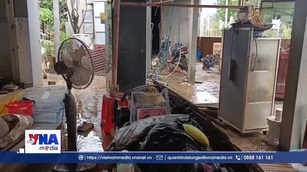 Phường Đông Hòa, tỉnh Đắk Lắk thiệt hại nặng nề do mưa lũ