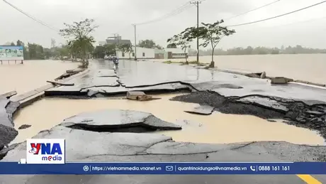 Tập trung khắc phục hạ tầng cơ sở sau mưa lũ