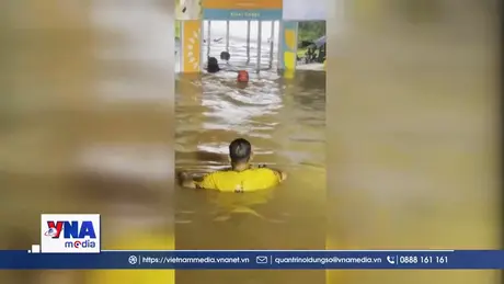 Hàng nghìn người bị ảnh hưởng do lũ lụt tại Malaysia