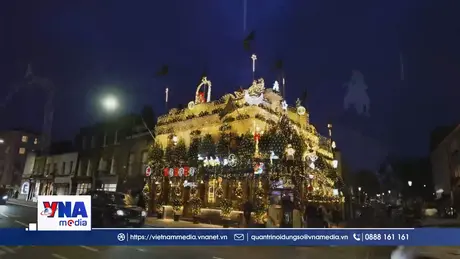 Rộn ràng không khí đón Lễ Giáng sinh trên khắp thế giới