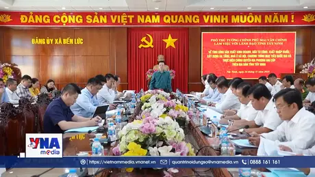 Phó Thủ tướng Mai Văn Chính làm việc tại Tây Ninh