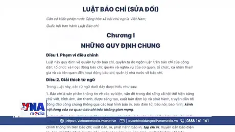 Bổ sung hành lang pháp lý về báo chí trên nền tảng số