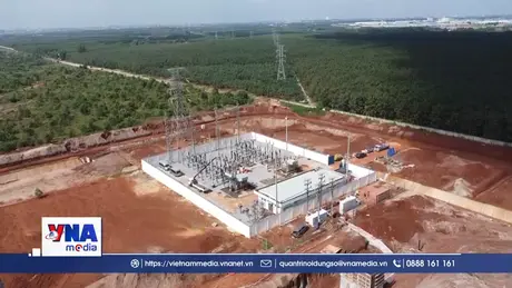 Đóng điện thành công máy 2 trạm biến áp sân bay Long Thành