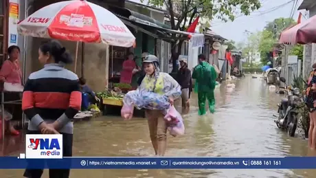 Không để xảy ra tình trạng thiếu hàng phục vụ nhân dân sau mưa lũ