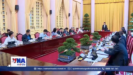 Giao ban công tác Văn phòng Chủ tịch nước
