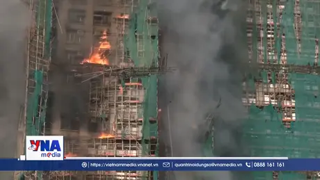 Cháy lớn tại Hong Kong, Trung Quốc