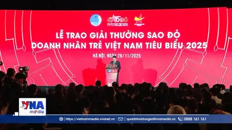 Giải thưởng Sao đỏ vinh danh Doanh nhân trẻ Việt Nam tiêu biểu