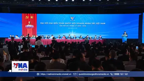 1.000 đại biểu dự Đại hội VIII Hội Doanh nhân trẻ Việt Nam