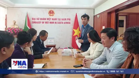 Nam Phi hướng về đồng bào vùng lũ
