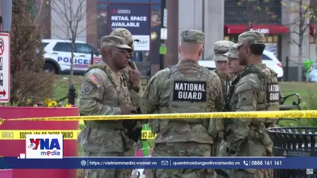 Nổ súng bên ngoài Nhà Trắng