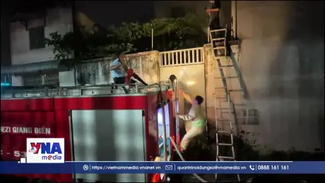 Cháy quán karaoke ở Đồng Nai