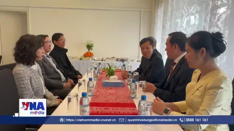 Thắm tình hữu nghị Việt - Lào tại Geneva