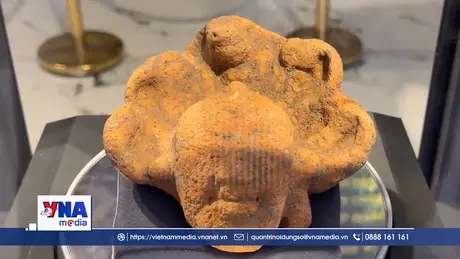 Hai hiện vật văn hóa Óc Eo được công nhận là Bảo vật Quốc gia