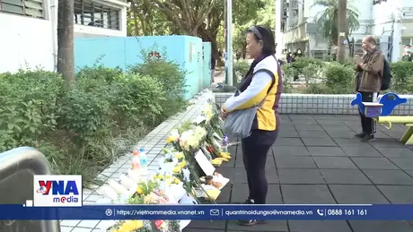 Hong Kong (Trung Quốc) tưởng niệm nạn nhân cháy chung cư