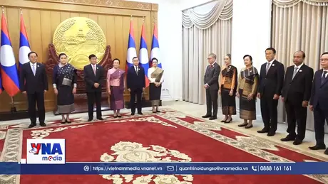 Lào khẳng định thành tựu đạt được có sự đóng góp của các nước bạn bè