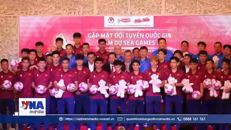 Acecook Việt Nam tiếp sức đội tuyển bóng đá quốc gia tham dự SEA Games 33