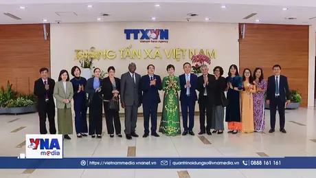 Tăng cường hợp tác giữa Thông tấn xã Việt Nam và Hãng thông tấn Mỹ Latinh