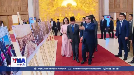 Thủ tướng Phạm Minh Chính hội kiến Quốc vương Brunei
