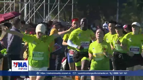 Hơn 1500 vận động viên tham gia tranh Giải Marathon Lai Châu