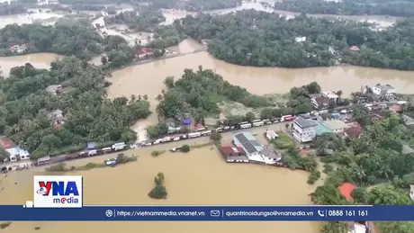 Lũ lụt làm hơn 1.000 người thiệt mạng tại châu Á