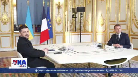 Pháp, Ukraine nêu rõ quan điểm về kế hoạch hòa bình