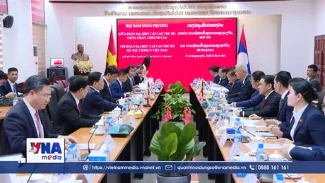 Hà Nội và Viêng Chăn tiếp tục hợp tác chặt chẽ, bền vững
