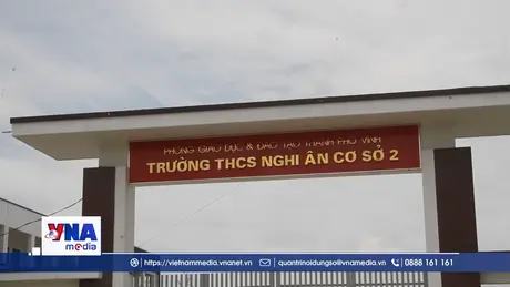 Trường học tiền tỷ bỏ không ở Nghệ An đã được đưa vào sử dụng