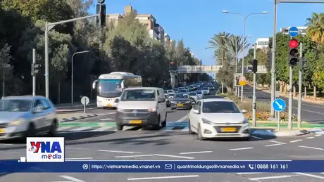 Israel: Tel Aviv hạn chế tốc độ nội thành, hướng tới mục tiêu an toàn hơn