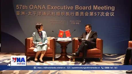 Làm sâu sắc hơn mối quan hệ hợp tác truyền thống giữa TTXVN và Tân Hoa Xã