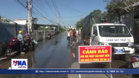 Quốc lộ qua Lâm Đồng có nhiều điểm ngập sâu