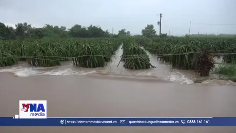 Nhiều khu vực tại Lâm Đồng bị ngập sâu