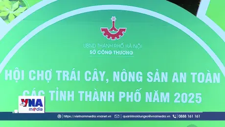 Hội chợ trái cây, nông sản an toàn 2025 tại Hà Nội