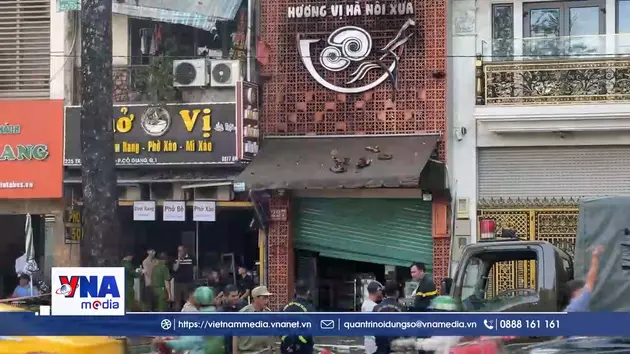 Cháy quán ăn tại Thành phố Hồ Chí Minh, 4 người tử vong