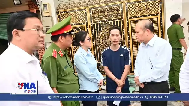 Lãnh đạo TP.HCM thăm hỏi gia đình nạn nhân vụ cháy khiến 4 người tử vong