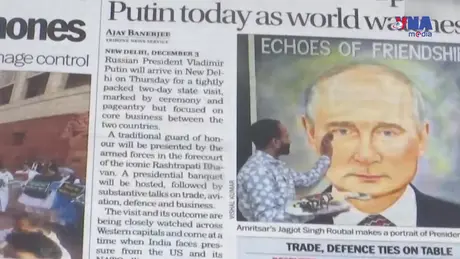 Tiêu điểm quốc tế: Tái khởi động quan hệ Nga - Ấn