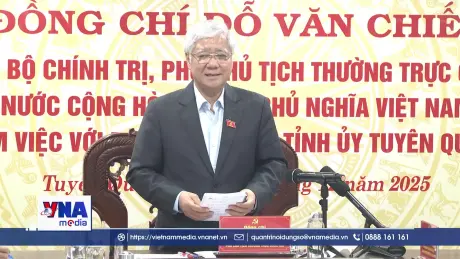 Phó Chủ tịch Thường trực Quốc hội làm việc với tỉnh Tuyên Quang