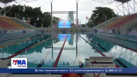 Kình ngư Huy Hoàng sẽ được thi đấu tại bể bơi đẳng cấp quốc tế