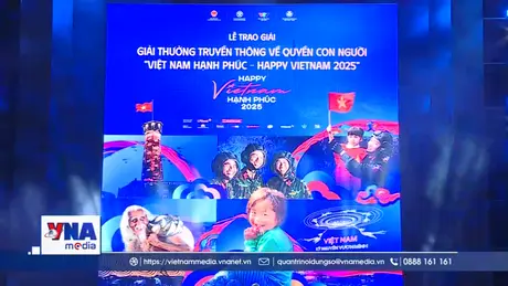 Lễ trao giải thưởng “Việt Nam Hạnh phúc – Happy  Vietnam 2025”