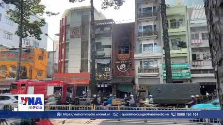 Tích cực cứu chữa hai nạn nhân vụ cháy tại TP. HCM